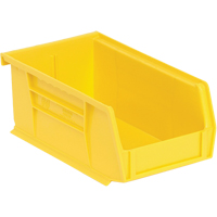 Ultra Stack & Hang Bin, 4-1/8" W x 3" H x 7-3/8" D, Yellow Distribution Industrielle GC