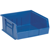 Bacs ultra empilable & suspendable, 11" la, 5" h x 10-7/8" p, Bleu Distribution Industrielle GC