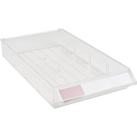 Replacement Drawer for KPC-300 Parts Cabinet, Plastic, 5-3/8" W x 9-13/16" D x 1-3/5" H, Clear Distribution Industrielle GC