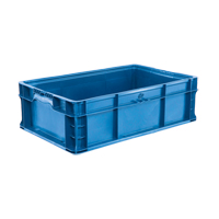 Syst&egrave;me de contenants d'exp&eacute;dition 4845 de StakPak Plus, 15" la x 24" p x 7,5" h, Bleu royal Distribution Industrielle GC