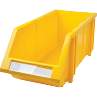 Bac empilable & &agrave; suspendre, 7-7/8" la, 7" h x 17-11/16" p, Jaune Distribution Industrielle GC