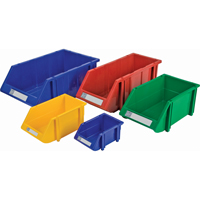 Bac empilable & &agrave; suspendre, 7-7/8" la, 7" h x 17-11/16" p, Rouge Distribution Industrielle GC