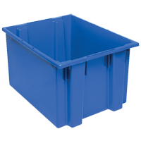Contenants Stack & Nest, 13" x 23,5" x 19,5", Bleu Distribution Industrielle GC