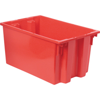 Stack & Nest Totes, 12" x 23.5" x 15.5", Red Distribution Industrielle GC