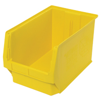 Contenants g&eacute;ants empilables, 12,375" la x 19,75" p x 11,875" h, Jaune Distribution Industrielle GC