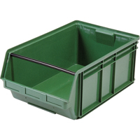 Contenants g&eacute;ants empilables, 18,375" la x 29" p x 11,875" h, Vert Distribution Industrielle GC