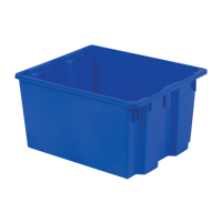 Contenants Stack-N-Nest Polylewton, 13" x 24" x 20", Bleu Distribution Industrielle GC