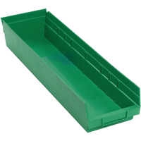Bacs pour tablette, 6-5/8" la x 4" H x 23-5/8" p, Vert, Capacit&eacute; 50 lb Distribution Industrielle GC