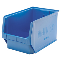 Bac MAGNUM, 11-7/8" ha x 12-3/8" la x 19-3/4" p, Capacit&eacute; de 150 lb, Noir Distribution Industrielle GC