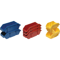 Boîtes &agrave; ramassage rapide "Quick Pick", 5" x 6,625" x 9,5", Rouge Distribution Industrielle GC