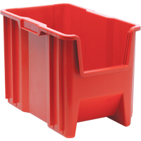 Giant Stacking Containers, 10.875" W x 17.5" D x 12.5" H, Red Distribution Industrielle GC