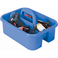 CHARIOT FOURN BLEU 18 1/2"LX13 3/4"LAX8 3/4"H, 5,5" x 13-3/8" x 13-3/8", Bleu Distribution Industrielle GC
