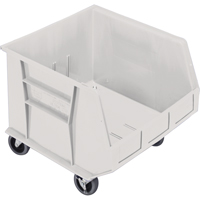 Bac mobile, 14" ha x 16-1/2" la x 18" p, Capacit&eacute; de 75 lb, Ivoire Distribution Industrielle GC