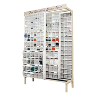 Free-Standing Tip-Out Bins Slider System, 48" W x 18" D x 77" H, 112 Drawers Distribution Industrielle GC