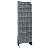 Tip-Out Bins Stand, 23-5/8" W x 8" D x 75" H, 36 Drawers Distribution Industrielle GC