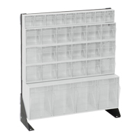 Tip-Out Bins Stand, 23-5/8" W x 8" D x 28" H, 31 Drawers Distribution Industrielle GC