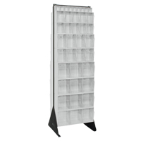 Tip-Out Bins Stand, 23-5/8" W x 16" D x 75" H, 72 Drawers Distribution Industrielle GC