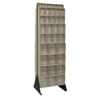 Tip-Out Bins Stand, 23-5/8" W x 16" D x 75" H, 72 Drawers Distribution Industrielle GC
