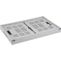 Bac repliable, 21" lo x 14" la x 10,5" h, Gris Distribution Industrielle GC