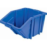 Jumbo Plastic Bin, 15-1/2" W x 13" H x 25" D, Blue, 200 lbs. Capacity Distribution Industrielle GC