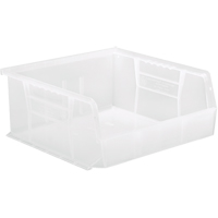 Bac transparent ultra empilable & suspendable, 11" la, 5" h x 10-7/8" p, Transparent Distribution Industrielle GC