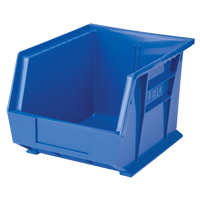 Bac empilable & &agrave; suspendre, 8-1/4" la, 7" h x 10-3/4" p, Bleu Distribution Industrielle GC