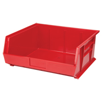 Bac empilable & &agrave; suspendre, 16-1/2" la, 7" h x 14-3/4" p, Rouge Distribution Industrielle GC