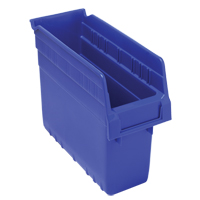 Bacs pour &eacute;tag&egrave;re Store-Max, 4-3/8" la x 8" H x 11-5/8" p, Bleu, Capacit&eacute; 44 lb Distribution Industrielle GC