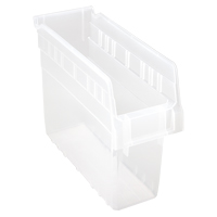 Bacs pour &eacute;tag&egrave;re Store-Max, 4-3/8" la x 8" H x 11-5/8" p, Transparent, Capacit&eacute; 44 lb Distribution Industrielle GC