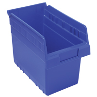 Bacs pour &eacute;tag&egrave;re Store-Max, 6-5/8" la x 8" H x 11-5/8" p, Bleu, Capacit&eacute; 44 lb Distribution Industrielle GC