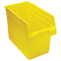 Bacs pour &eacute;tag&egrave;re Store-Max, 6-5/8" la x 8" H x 11-5/8" p, Jaune, Capacit&eacute; 44 lb Distribution Industrielle GC