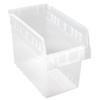Bacs pour &eacute;tag&egrave;re Store-Max, 6-5/8" la x 8" H x 11-5/8" p, Transparent, Capacit&eacute; 44 lb Distribution Industrielle GC