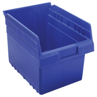 Bacs pour &eacute;tag&egrave;re Store-Max, 8-3/8" la x 8" H x 11-5/8" p, Bleu, Capacit&eacute; 44 lb Distribution Industrielle GC