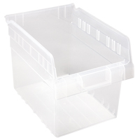 Bacs pour &eacute;tag&egrave;re Store-Max, 8-3/8" la x 8" H x 11-5/8" p, Transparent, Capacit&eacute; 44 lb Distribution Industrielle GC
