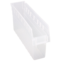 Bacs pour &eacute;tag&egrave;re Store-Max, 4-3/8" la x 8" H x 17-7/8" p, Transparent, Capacit&eacute; 56 lb Distribution Industrielle GC