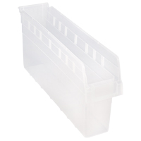 Bacs pour &eacute;tag&egrave;re Store-Max, 4-3/8" la x 8" H x 23-5/8" p, Transparent, Capacit&eacute; 68 lb Distribution Industrielle GC