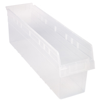 Bacs pour &eacute;tag&egrave;re Store-Max, 6-5/8" la x 8" H x 23-5/8" p, Transparent, Capacit&eacute; 68 lb Distribution Industrielle GC