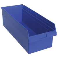 Bacs pour &eacute;tag&egrave;re Store-Max, 11-1/8" la x 8" H x 23-5/8" p, Bleu, Capacit&eacute; 68 lb Distribution Industrielle GC