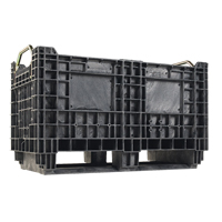 Contenant robuste BulkTote, 30" lo x 16" la x 19,2" h, Noir Distribution Industrielle GC