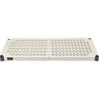 &eacute;tag&egrave;re en fils m&eacute;talliques avec tablettes en plastique, Cadre en fils m&eacute;talliques avec tablettes en plastique, Sans boulons, Capacit&eacute; 600 lb, 30" la x 72" h x 18" p Distribution Industrielle GC