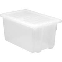 Contenant robuste Stack & Nest, 15" x 19,5" x 29,5", Transparent Distribution Industrielle GC