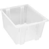 Contenant robuste Stack & Nest, 13" x 19,5" x 23,5", Transparent Distribution Industrielle GC