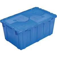 Bac emboîtable FP243C FliPak, 26,9" x 16,9" x 12,1", Bleu Distribution Industrielle GC