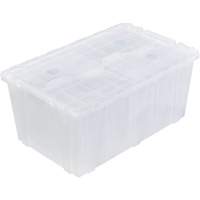 Bac emboîtable FP243C FliPak, 26,9" x 16,9" x 12,1", Transparent Distribution Industrielle GC