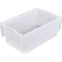 Bac emboîtable FP243C FliPak, 26,9" x 16,9" x 12,1", Transparent Distribution Industrielle GC