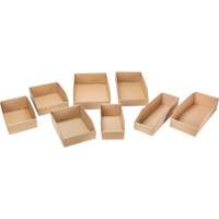 Boîtes profondes en carton ondul&eacute;, 11-3/4" la x 17-1/4" p x 4-1/2" h, Beige Distribution Industrielle GC