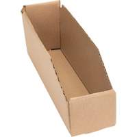 Deep Corrugated Parts Bins, 2-7/8" W x 11-1/4" D x 4-1/2" H, Beige Distribution Industrielle GC
