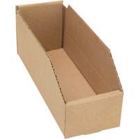 Deep Corrugated Parts Bins, 3-3/4" W x 11-1/4" D x 4-1/2" H, Beige Distribution Industrielle GC