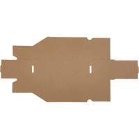 Deep Corrugated Parts Bins, 3-3/4" W x 11-1/4" D x 4-1/2" H, Beige Distribution Industrielle GC