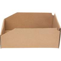Deep Corrugated Parts Bins, 7-5/8" W x 11-5/16" D x 4-1/2" H, Beige Distribution Industrielle GC